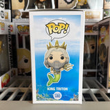 Funko Pop! Disney Live Action Little Mermaid - King Triton Figure #1365!