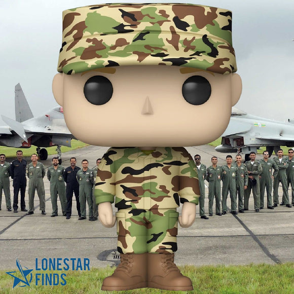Funko POP! Pops with Purpose US Air Force Airman in Camo Figure!