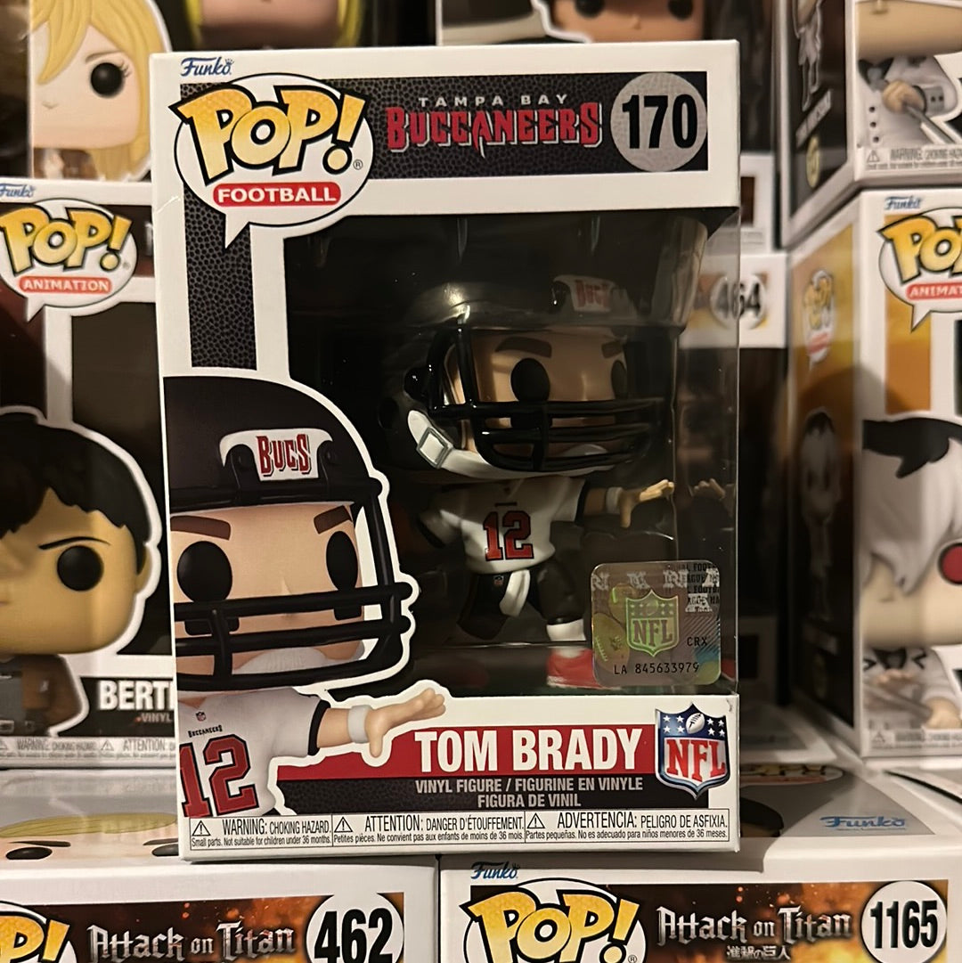 NFL Buccaneers Tom Brady (Away) Funko Pop! Vinyl Figure