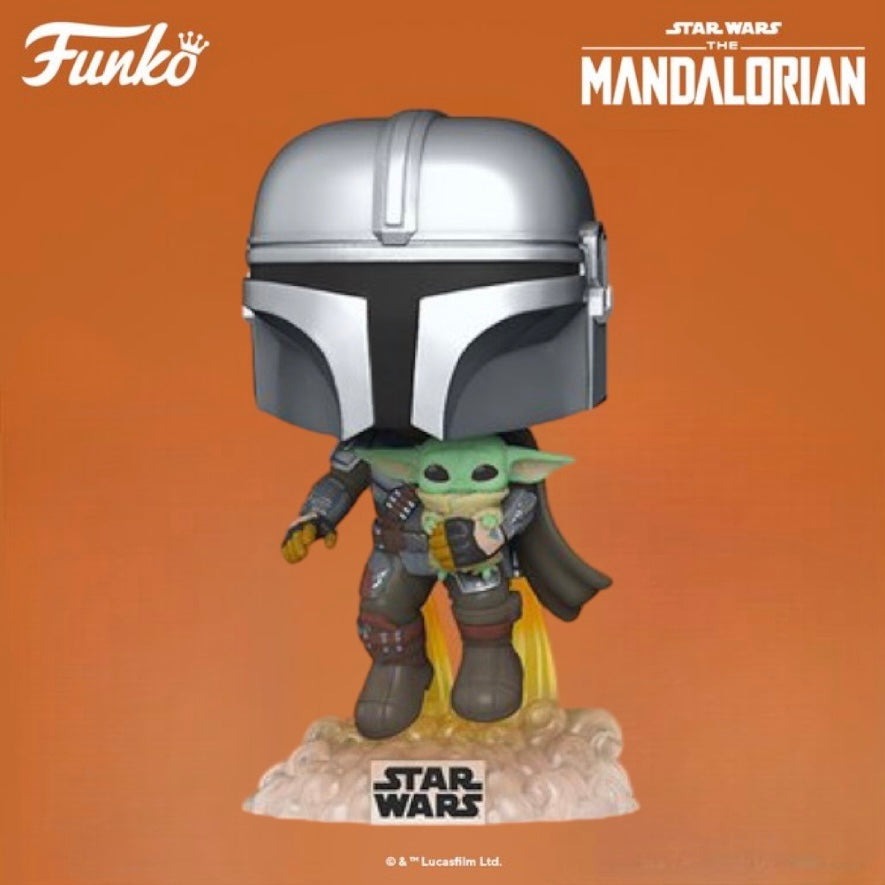 Funko Star Wars Mandaloriano and Baby Yoda