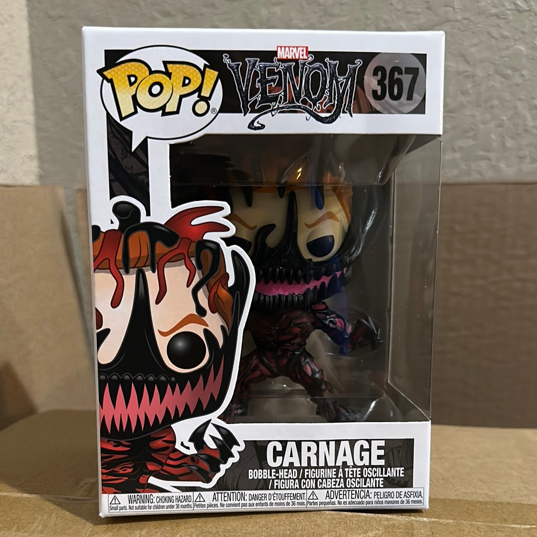 Funko POP! Marvel Venom - Carnage Cletus Kasady #367!