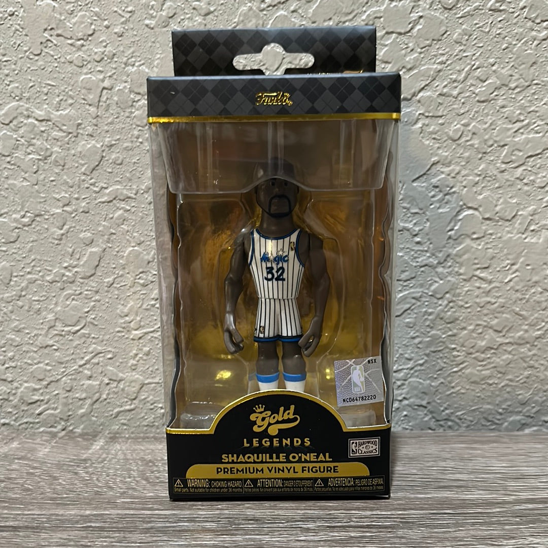  Funko Gold 5 NBA Legends: Magic - Shaquille (Styles May Vary)  : Funko: Toys & Games