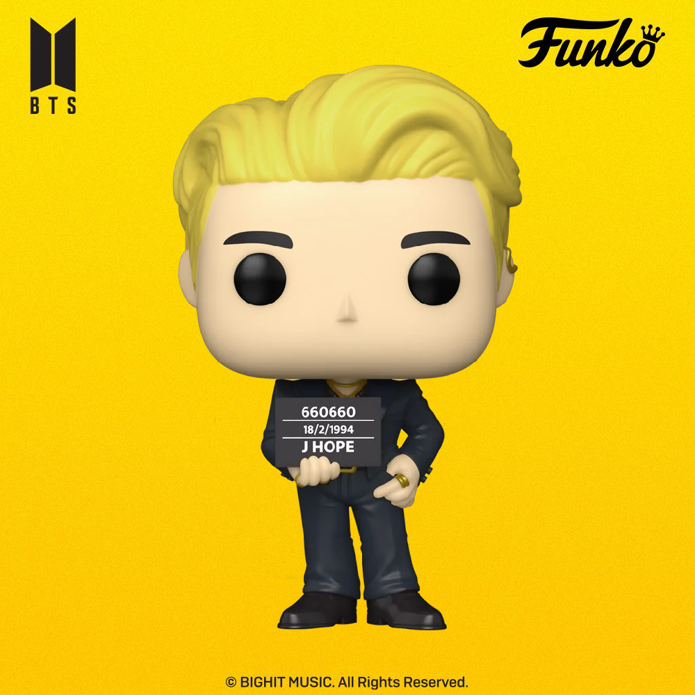 Funko POP! Rocks BTS J-Hope Butter Music Figure #282