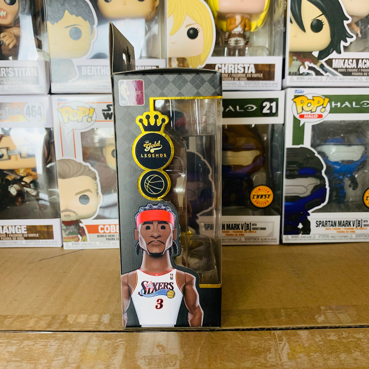  Funko Gold 5 NBA Legends: 76ers - Allen Iverson (Styles May  Vary) : Funko: Sports & Outdoors