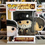 Funko POP! Artists Leonardo Da Vinci Figure #04!