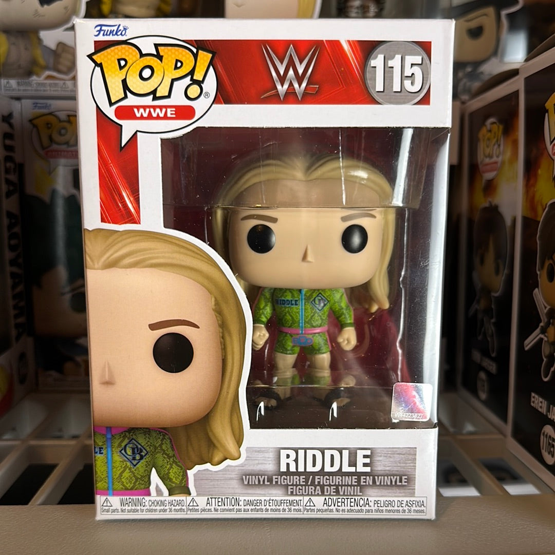 Funko Pop! WWE Riddle Figure #115!