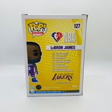 Funko POP! NBA Basketball Lebron James LA Los Angeles Lakers City Edition Jersey Figure #127!