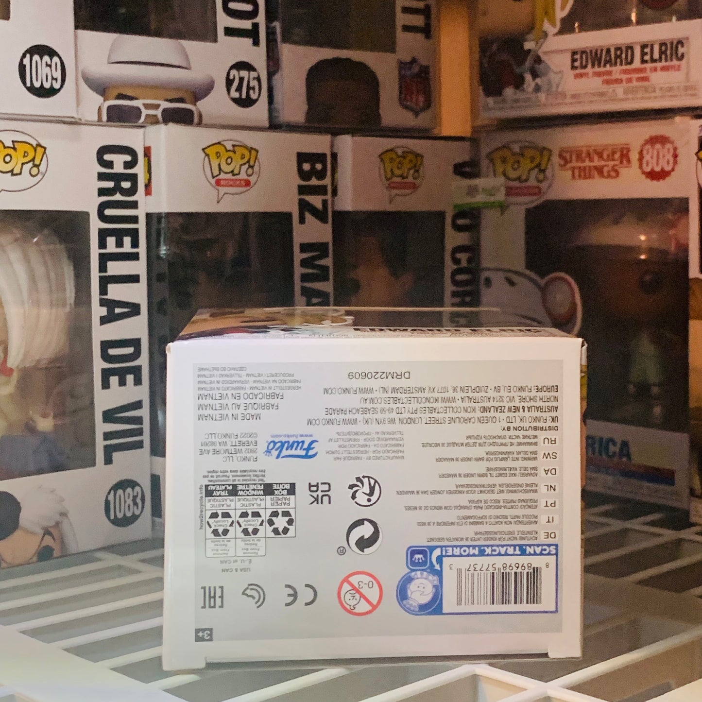 Funko POP! Full Metal Alchemist Brotherhood Edward Elric Figure #1176!