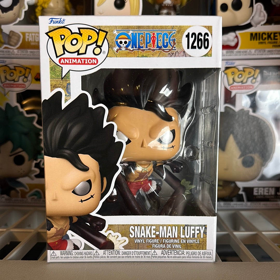 Funko - Figura Pop One Piece Snake-Man Luffy