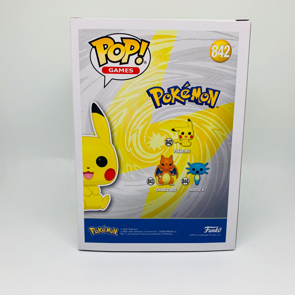 Funko POP! Games Pokemon Sitting Pikachu Figure #842!