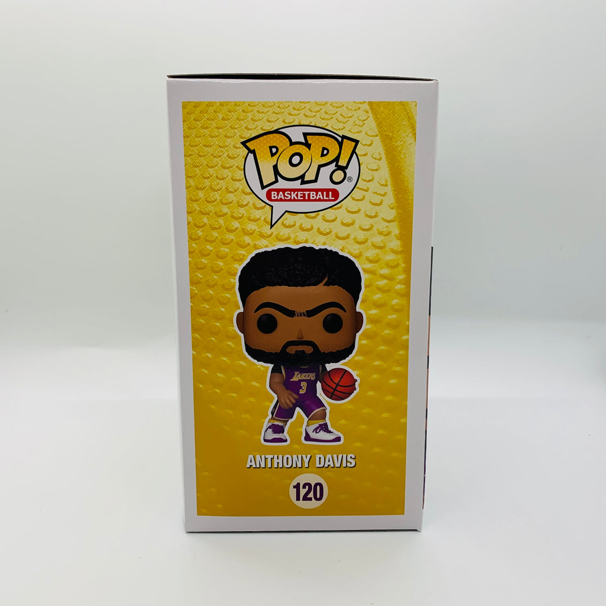 Funko POP! NBA Basketball Anthony Davis Purple Jersey LA Los Angeles Lakers Figure #120!