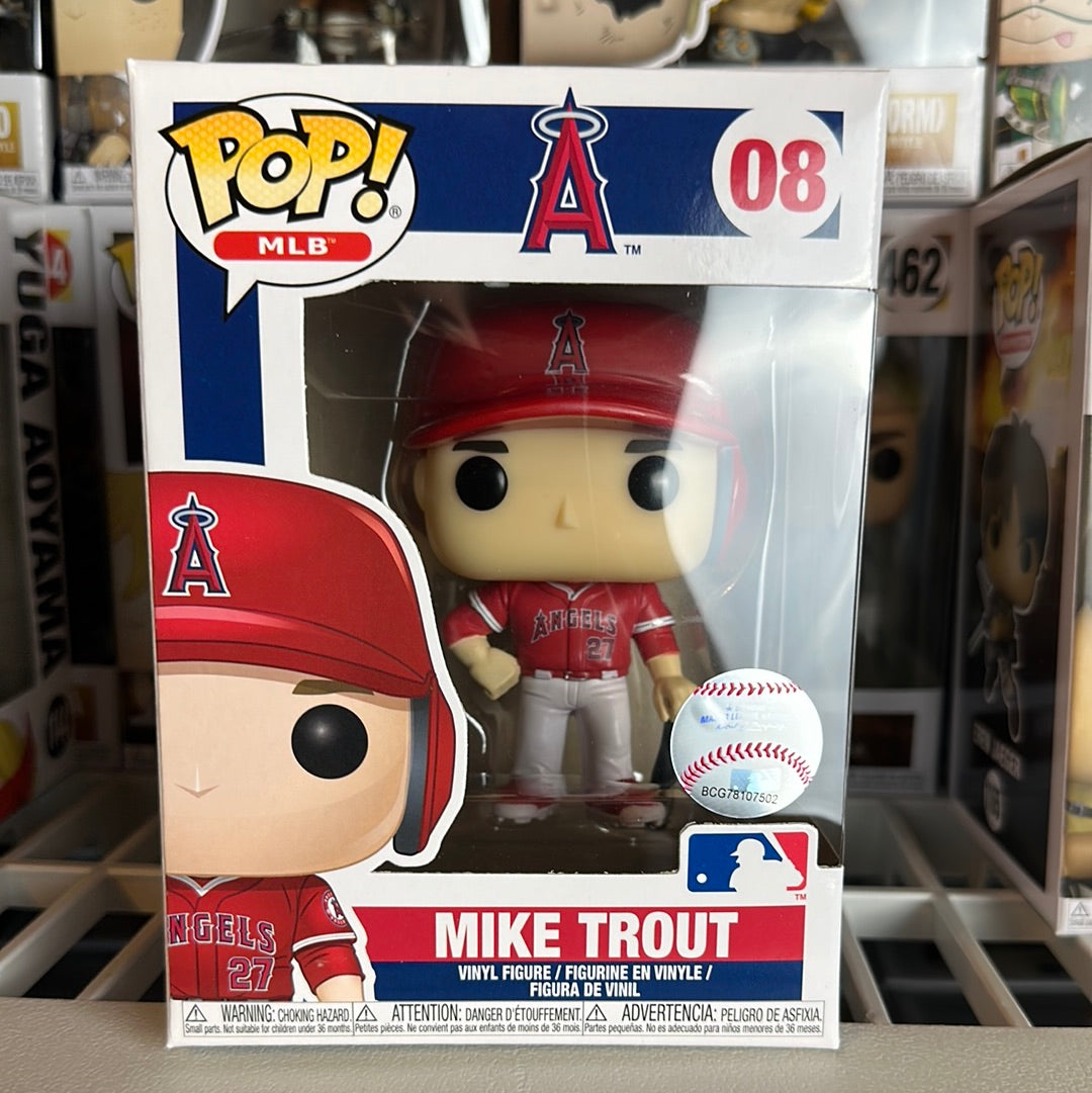 Funko POP MLB: Mike Trout (New Jersey) : Funko: Sports