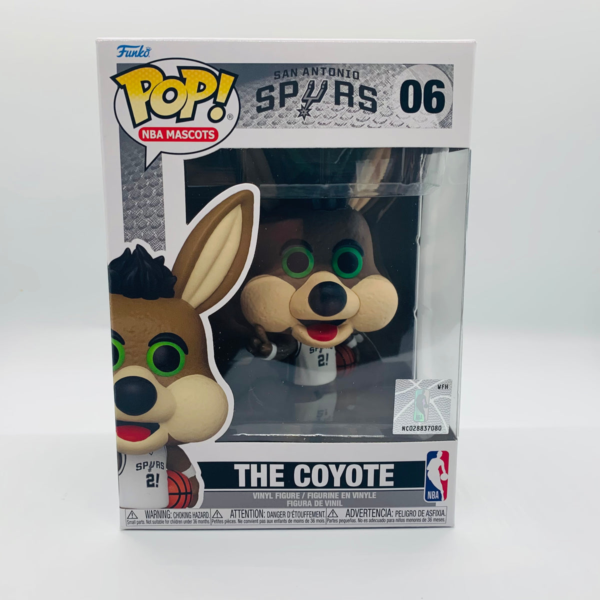 Funko POP NBA Mascots San Antonio The Coyote Multicolor