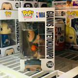 Funko POP! NBA Basketball Giannis Antetokounmpo Milwaukee Bucks Figure #143!