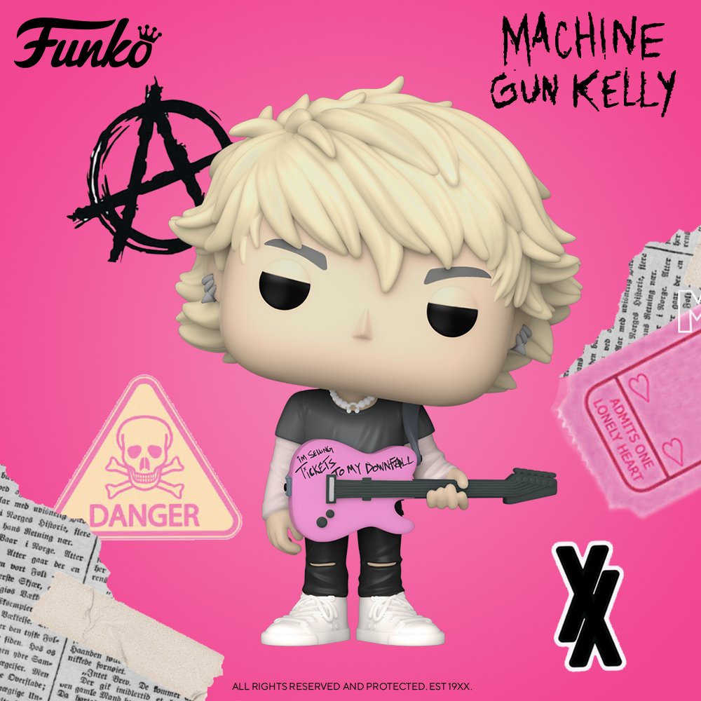 Funko POP! Rocks Machine Gun Kelly Music Figure #267! – Lonestar Finds