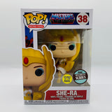 Funko Pop! Masters of the Universe MOTU She-Ra Glow GITD Specialty Series Figure #38