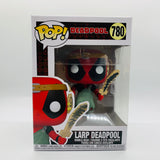 Funko POP! Deadpool Nerdy 30th Anniversary LARP Deadpool Vinyl Figure #780!