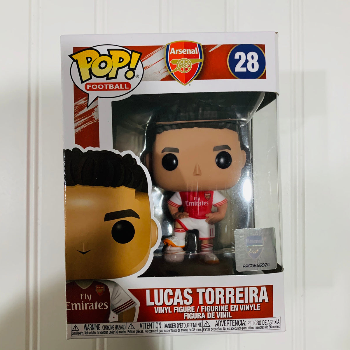Funko Pop! Figura De Vinil Football: Arsenal - Lucas Torreira