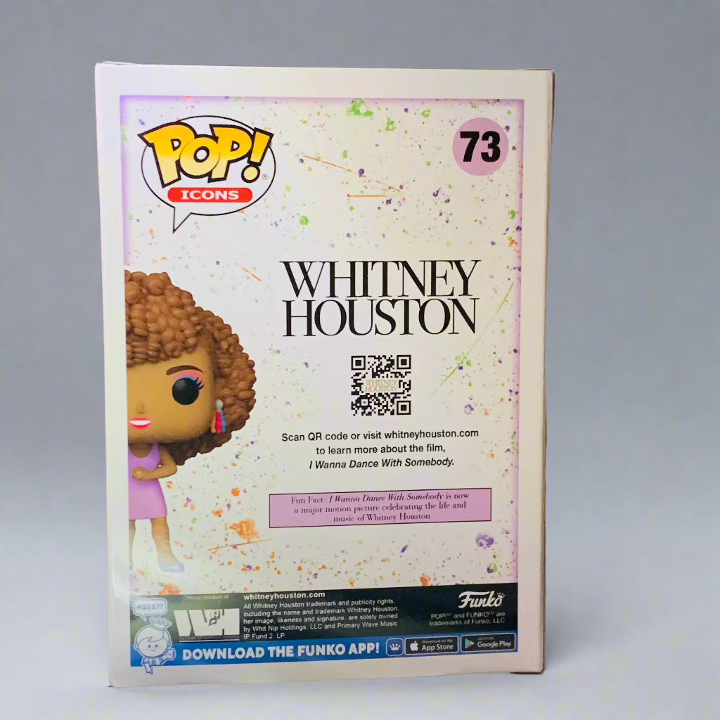 Funko POP! Music Whitney Houston I Wanna Dance With Somebody Figure #73!
