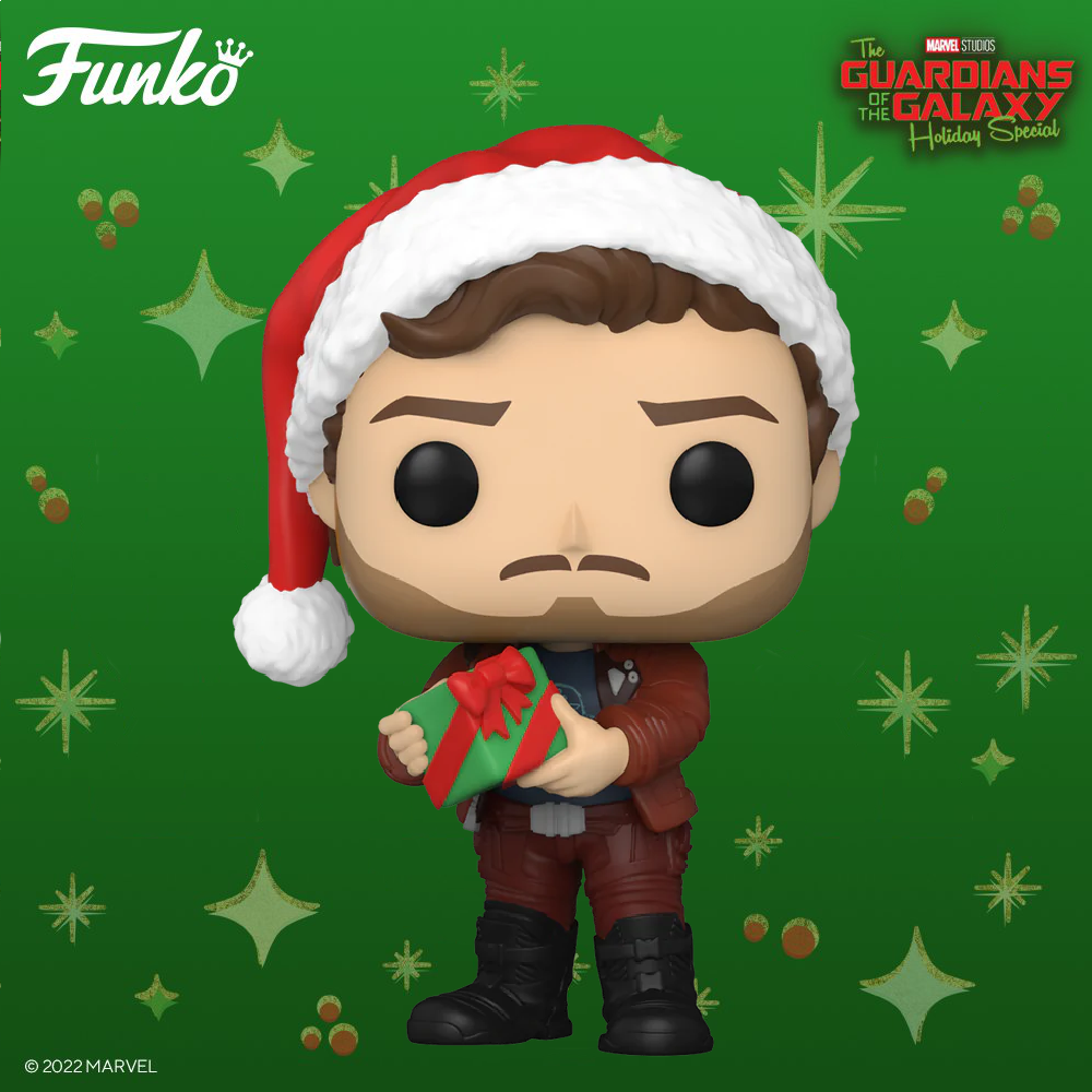 The Guardians of the Galaxy Holiday Special Star-Lord Funko Pop Figure