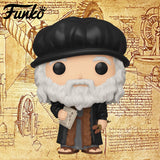 Funko POP! Artists Leonardo Da Vinci Figure #04!
