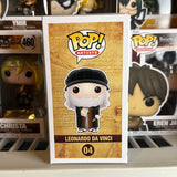 Funko POP! Artists Leonardo Da Vinci Figure #04!