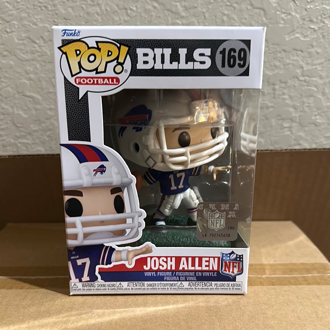 Funko POP! NFL Football Josh Allen Buffalo Bills Figure #169!