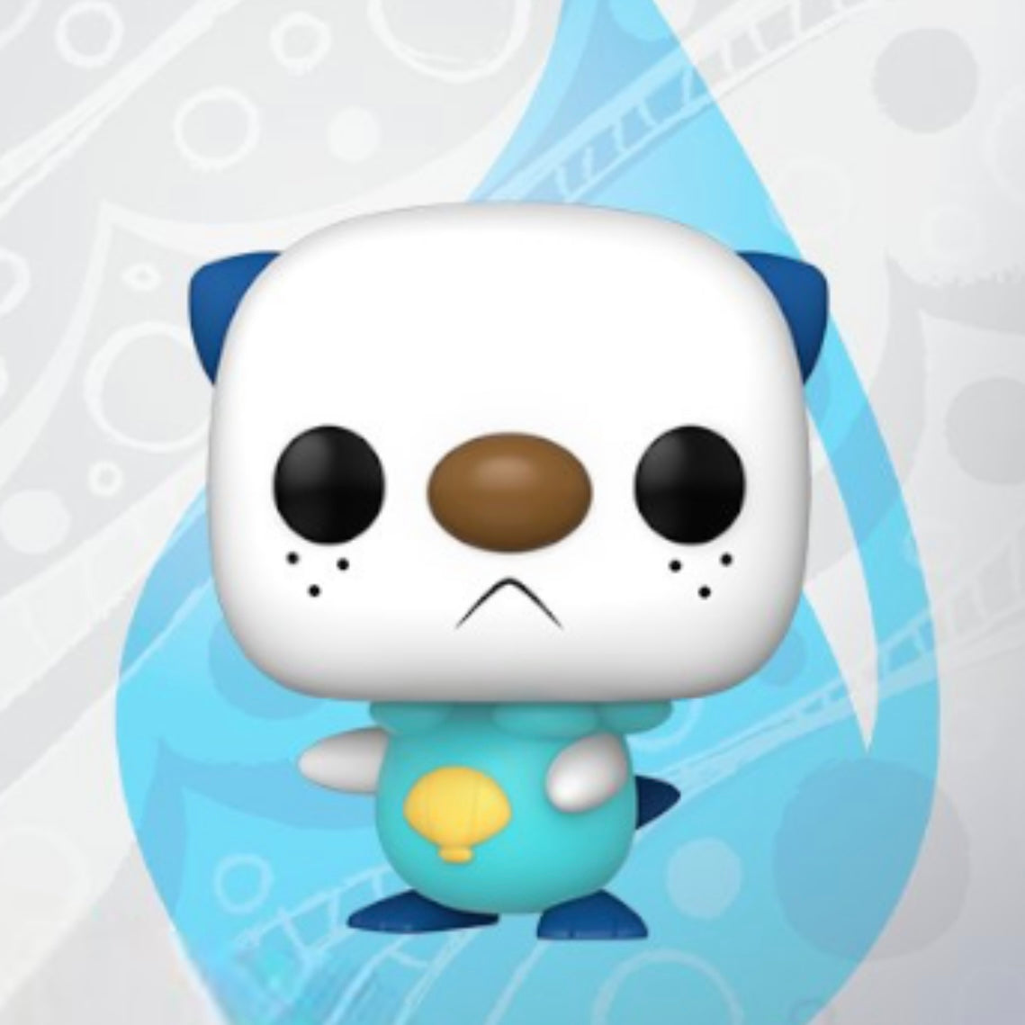 Funko POP! Games: Pokemon – Oshawott, 10 Cm Vinyl-Figur, Offiziell Lizenziert, Sammelobjekt Funko POP! Games: Pokemon – Oshawott, 10 Cm Vinyl-Figur, Offiziell Lizenziert, Sammelobjekt