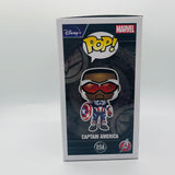 Funko POP! Marvel Falcon and the Winter Soldier Sam Wilson Captain America #814!