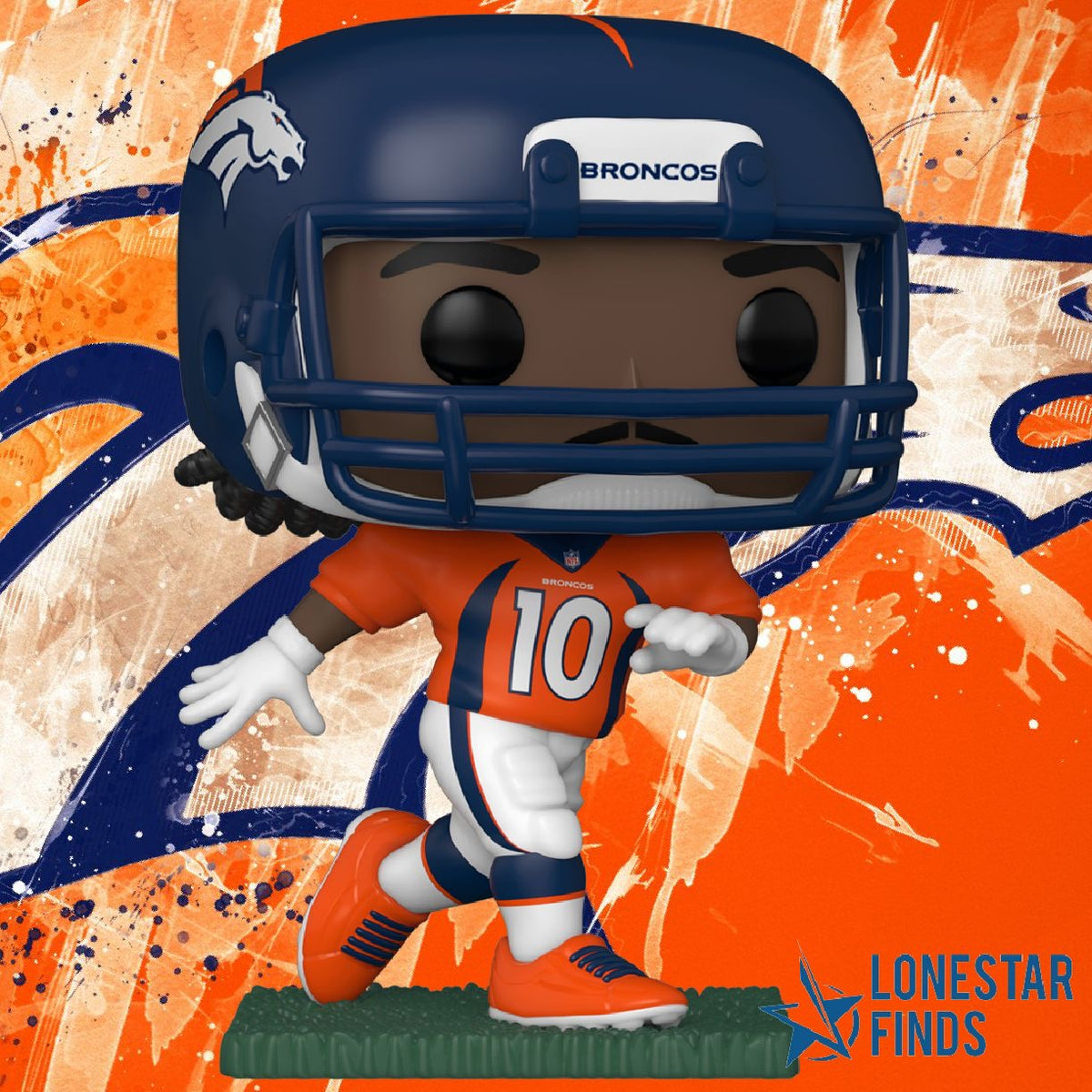 Funko POP! NFL Football Jerry Jeudy Denver Broncos Figure #164!