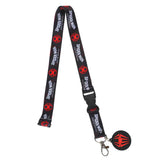 Marvel Spider-Man Across The Spider-Verse - Miles Morales & Spider-Gwen Lanyard ID Holder With Charm & Sticker