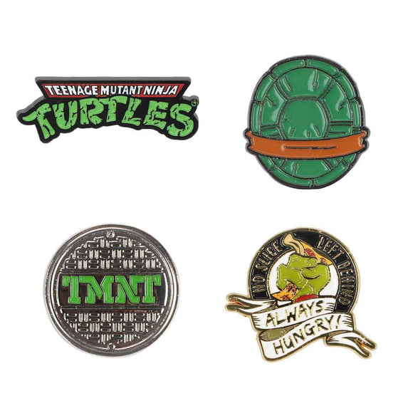 Teenage Mutant Ninja Turtles TMNT Set of 4 Lapel Pins