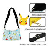 Pokemon Pikachu AOP Crossbody & Coin Purse