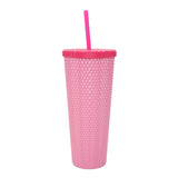 Sanrio Hello Kitty Textured 24 oz. Pink Acrylic Tumbler