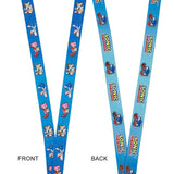 Sonic the Hedgehog Characters Speed Running Lanyard