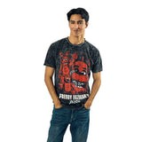 Five Nights at Freddy's - Freddy Fazbear's Pizza Washed Unisex Tee Sz XL