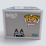 Funko POP! Bluey Jumping Flocked Exclusive Figure #2524!