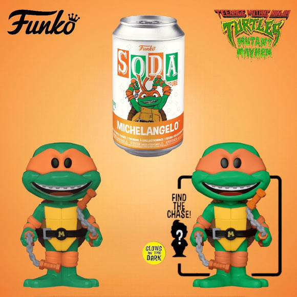 Funko Soda Teenage Mutant Ninja Turtles Mutant Mayhem Michelangelo