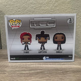 Funko Pop! Rocks TLC No Scrubs T-Boz Left Eye & Chilli 3 Pack!