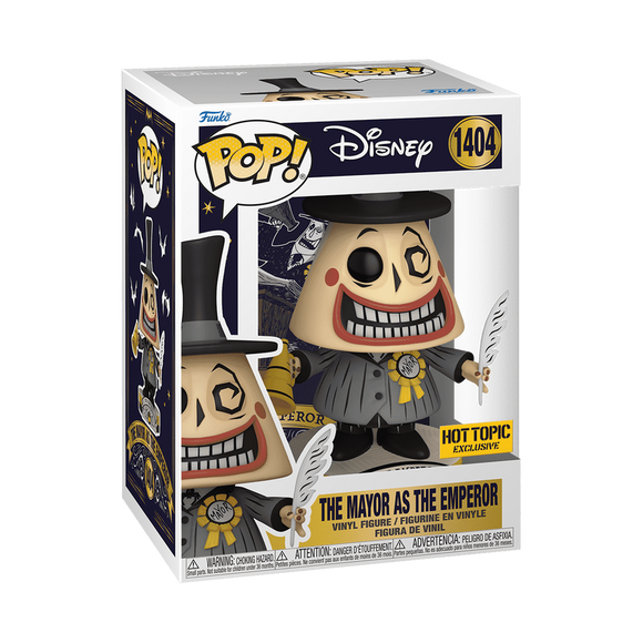 Funko Pop! Disney Nightmare Before Christmas The Mayor as The Emperor Exclusive #1404!