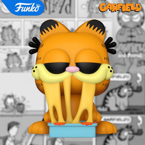 Funko Pop! Comics Nickelodeon Garfield with Lasagna Figure #39!