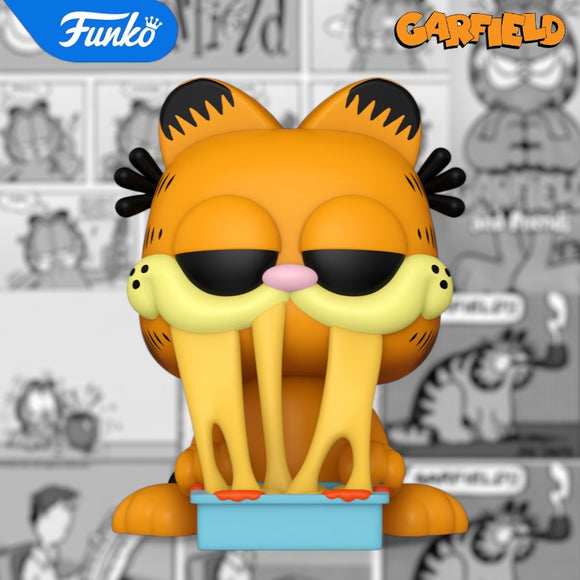 Funko Pop! Comics Nickelodeon Garfield with Lasagna Figure #39!