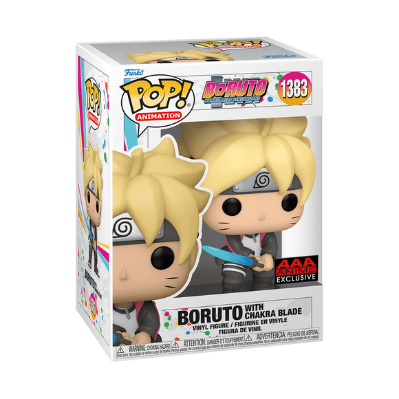 Funko POP! Anime Boruto with Chakra Blade Figure #1383!