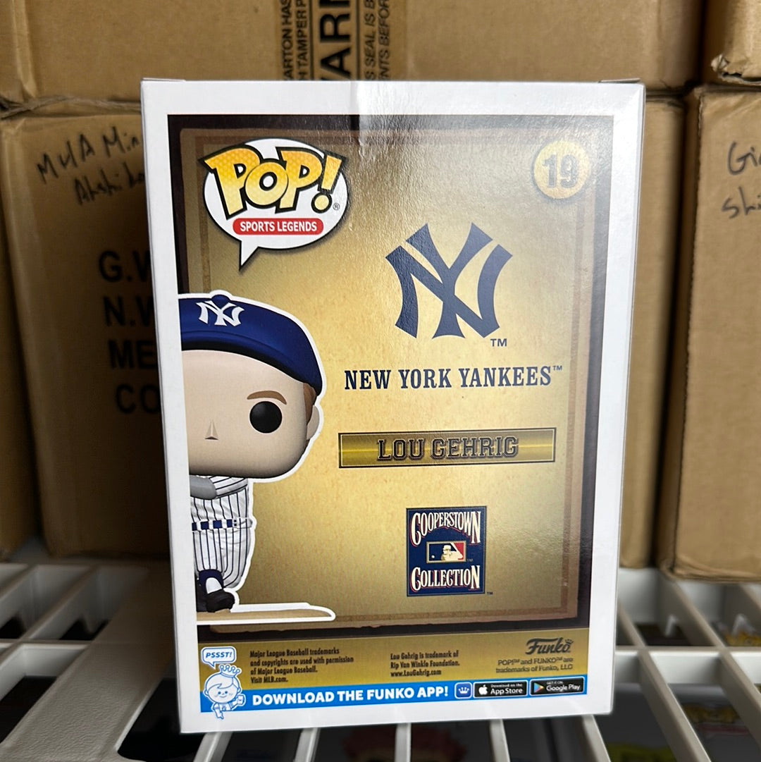 Funko Pop! Baseball Legends New York Yankees Lou Gehrig Gold Chase