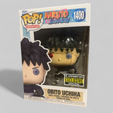 Funko POP! Anime Naruto Obito Uchiha Exclusive Figure #1400!