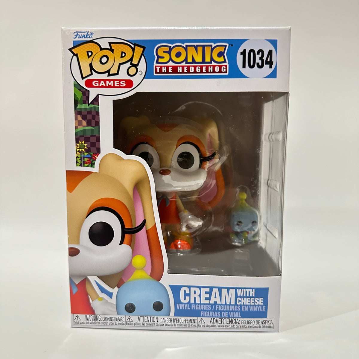 Funko Pop! Games Sega Sonic Cream With Cheese Figure #1034