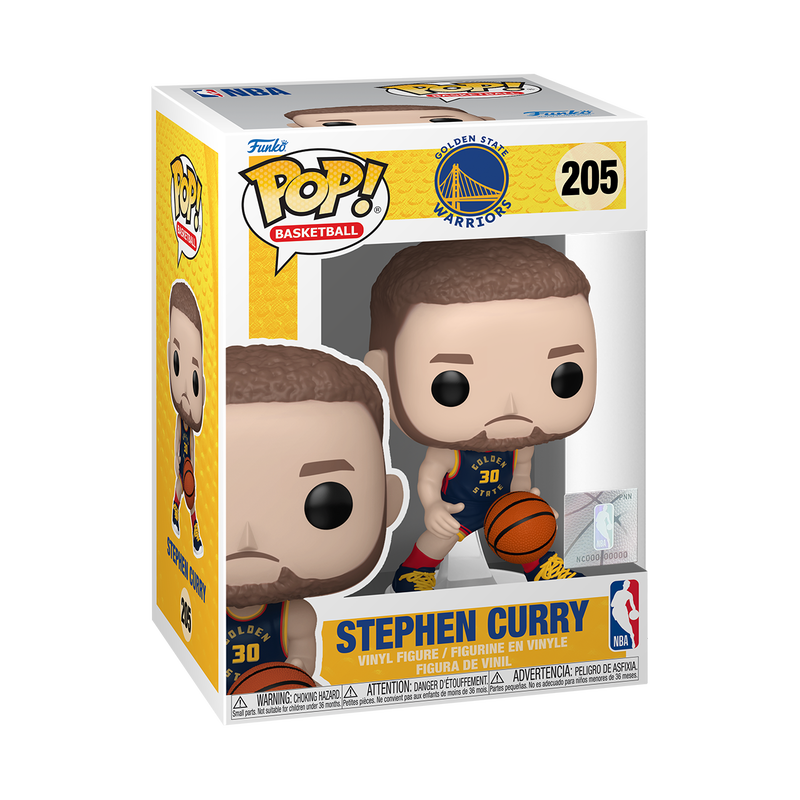 Funko POP! NBA 2024 City Edition Stephen Curry Golden State Warriors Figure #205!