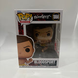 Funko Pop! Bloodsport Frank Dux Jean Claude Van Damme Figure #1866!