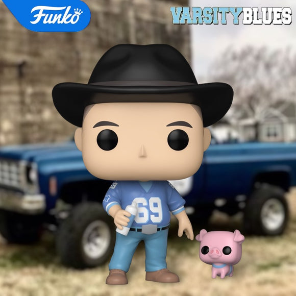 Funko Pop! Movies Varsity Blues Billy Bob & Bacon Figure #1867!