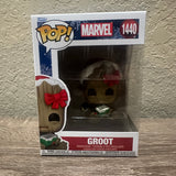 Funko POP! Marvel Holiday Groot Opening Gift  #1440!